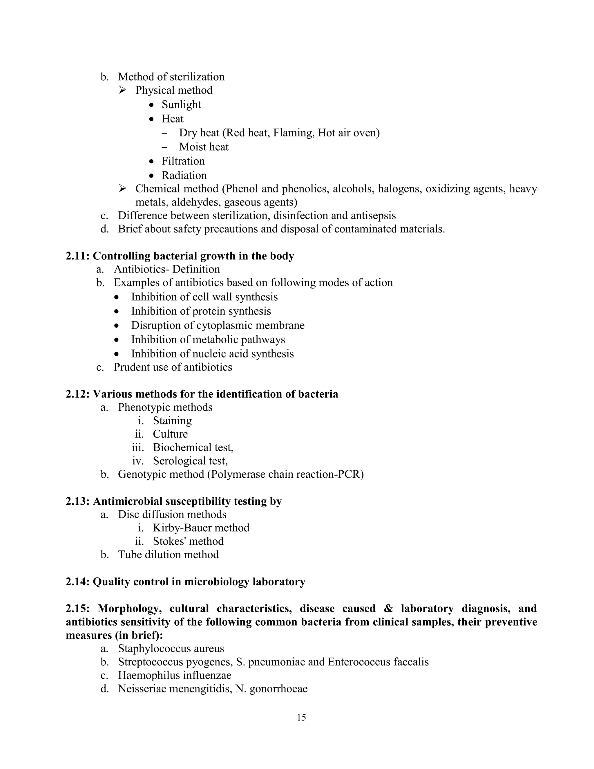 Revised Curriculum of Certificate in Medical Laboratory Technology(CMLT ...
