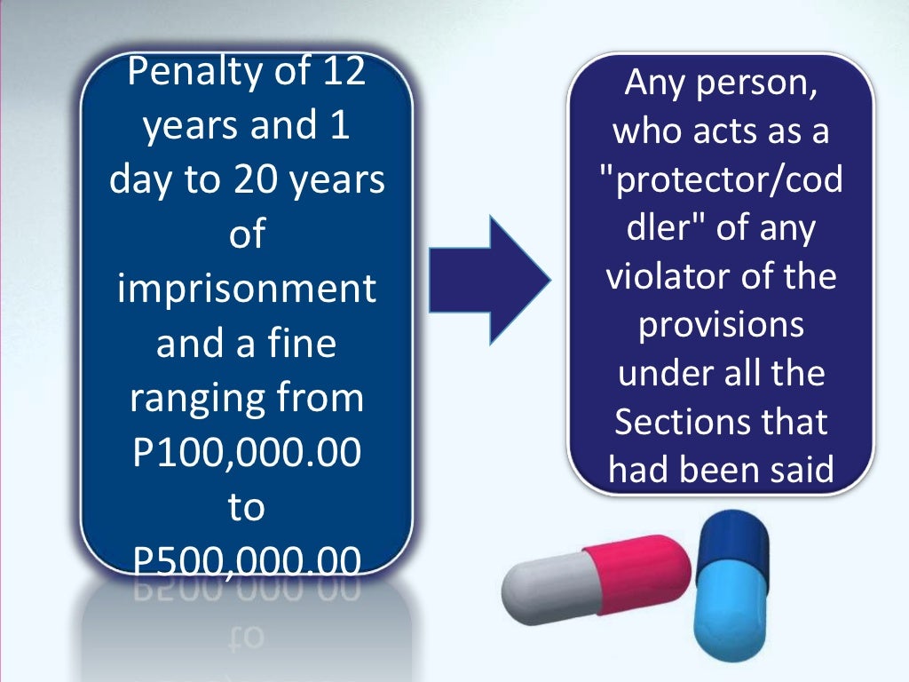 Revised dangerous drug act