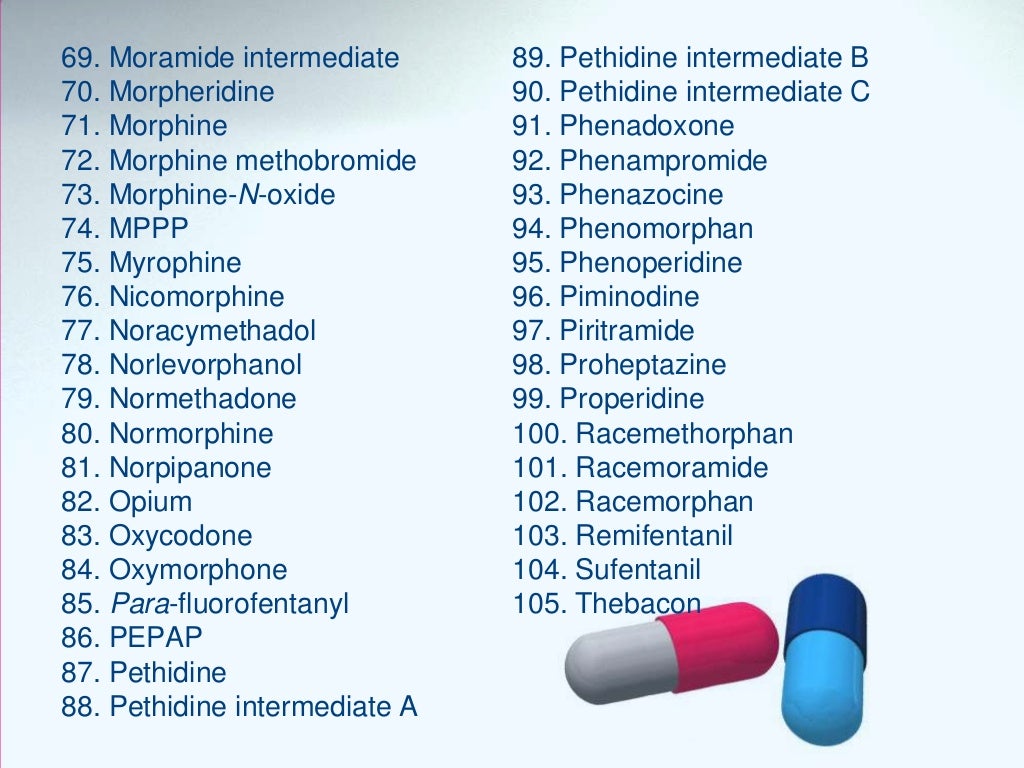 Revised dangerous drug act