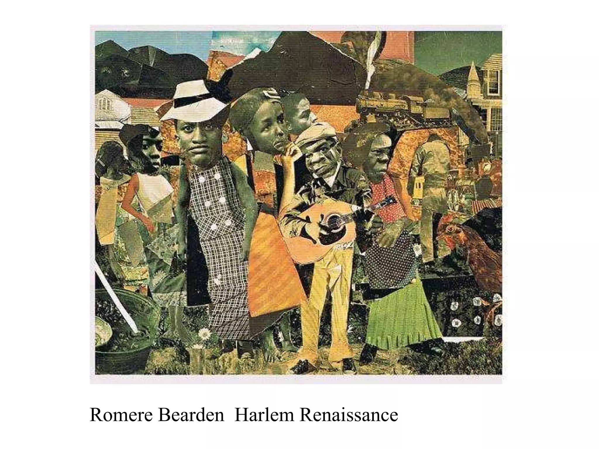 Romere Bearden  Harlem Renaissance 