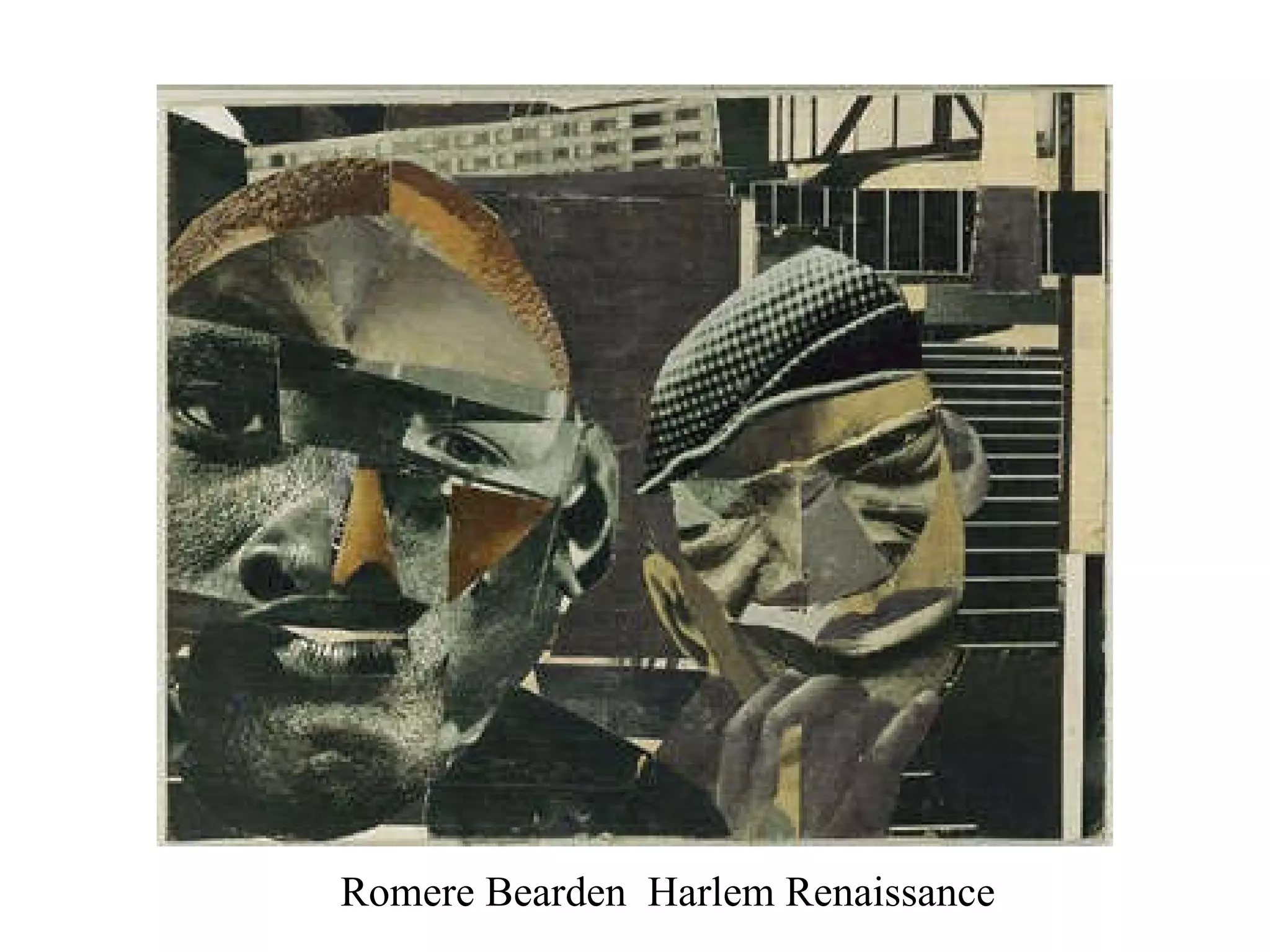 Romere Bearden  Harlem Renaissance 