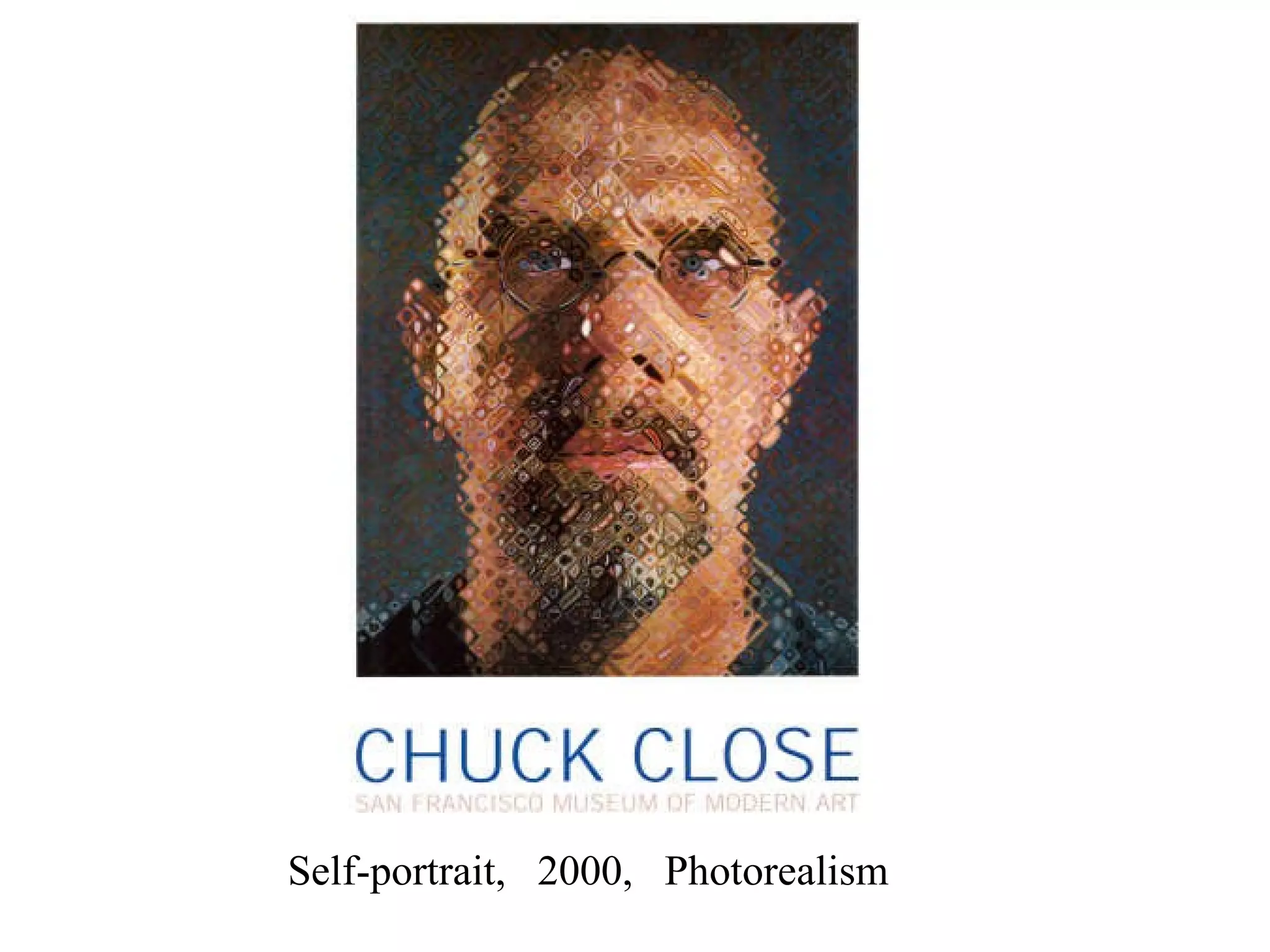 Self-portrait,  2000,  Photorealism 