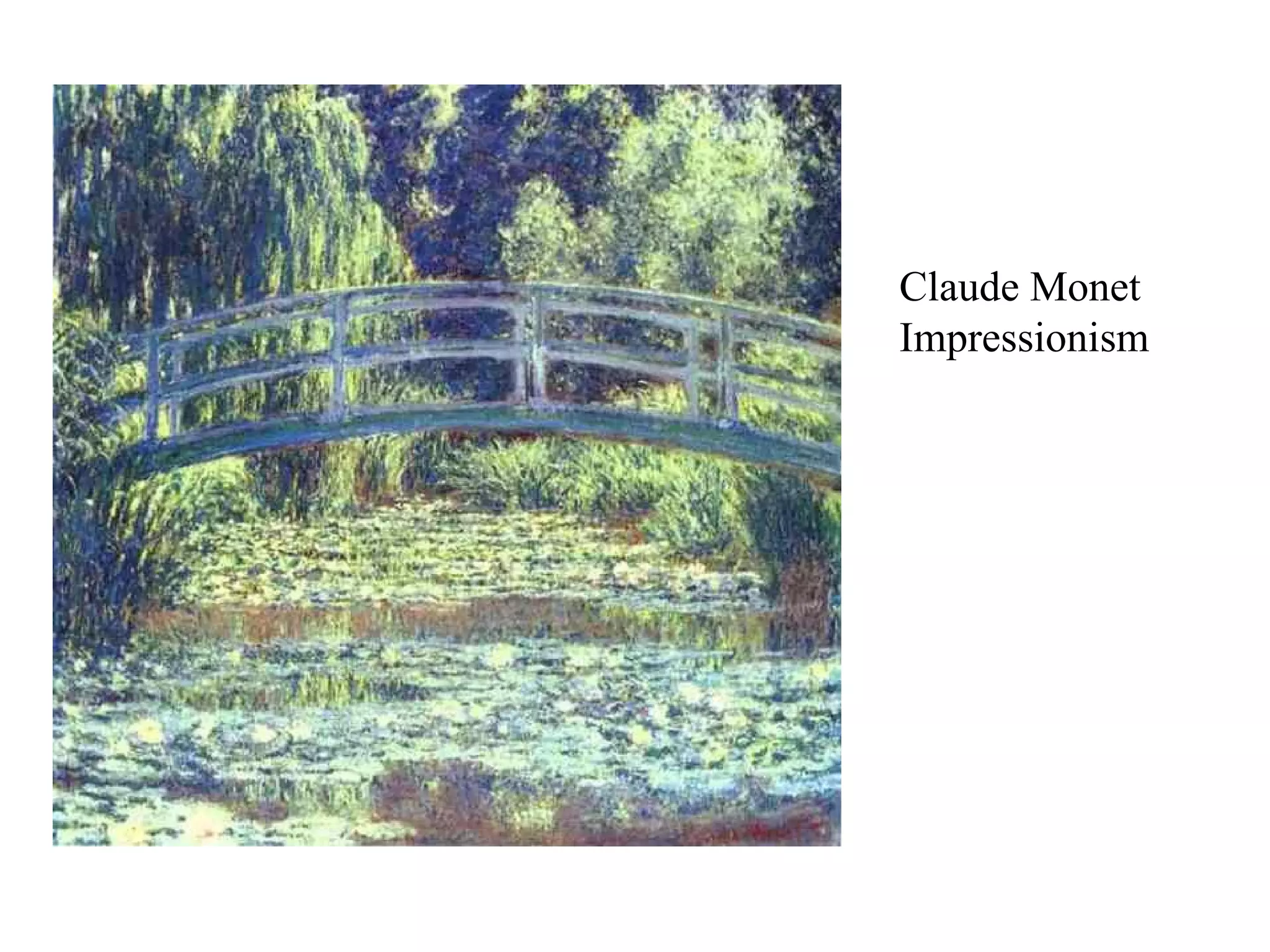 Claude Monet Impressionism 
