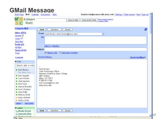 Slide 17
GMail Message
 
