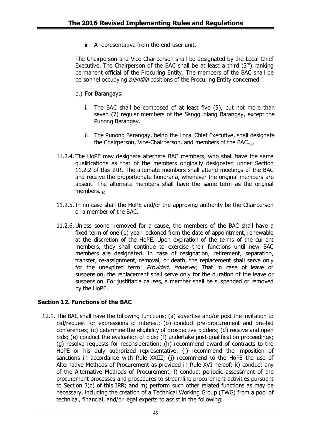 2016 RA 9184 REVISED