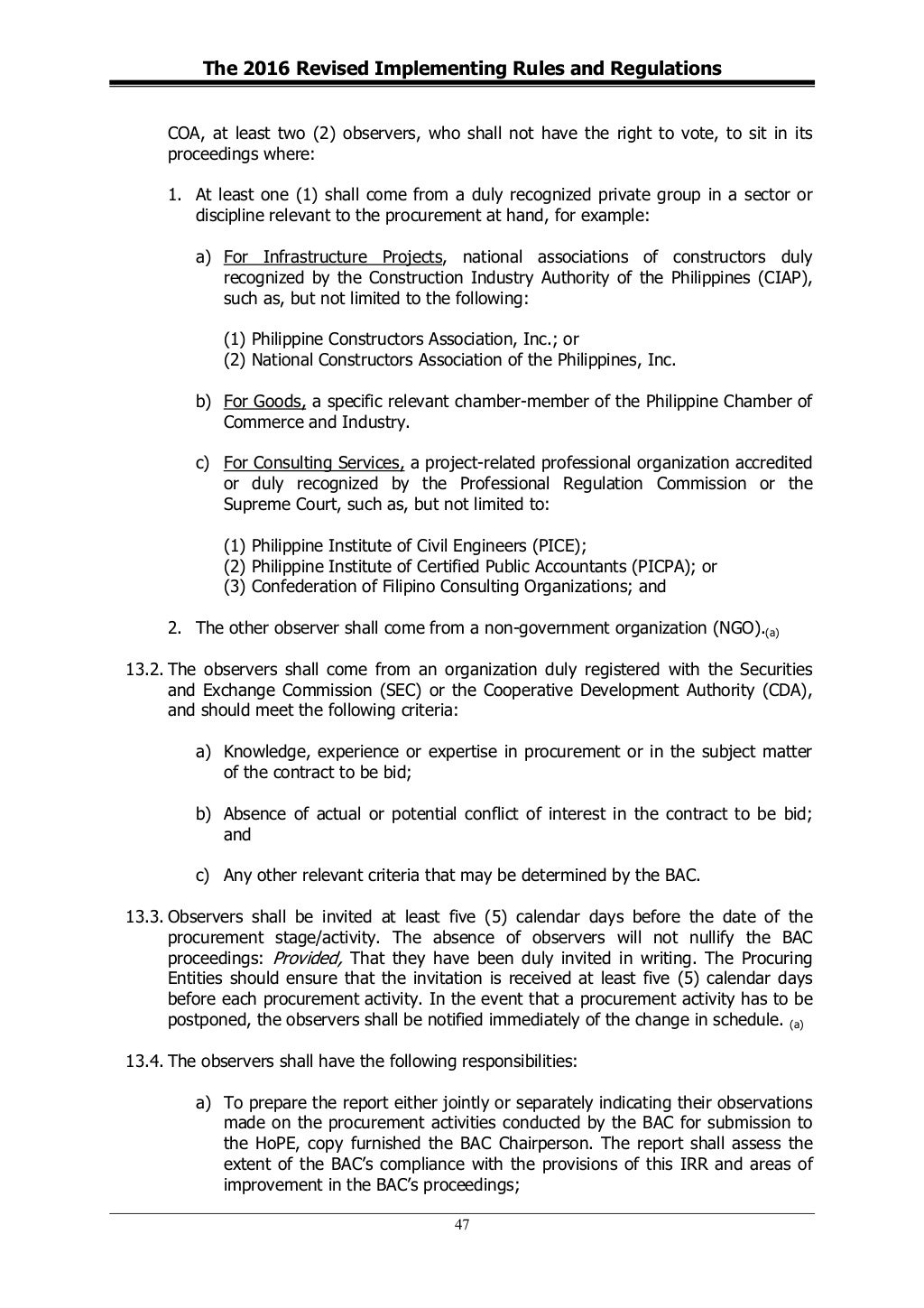 2016 RA 9184 REVISED