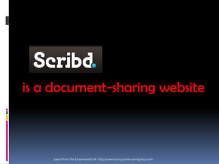 How to use Scribd | PDF