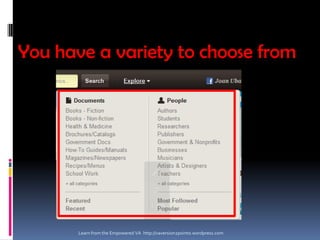 How to use Scribd | PDF