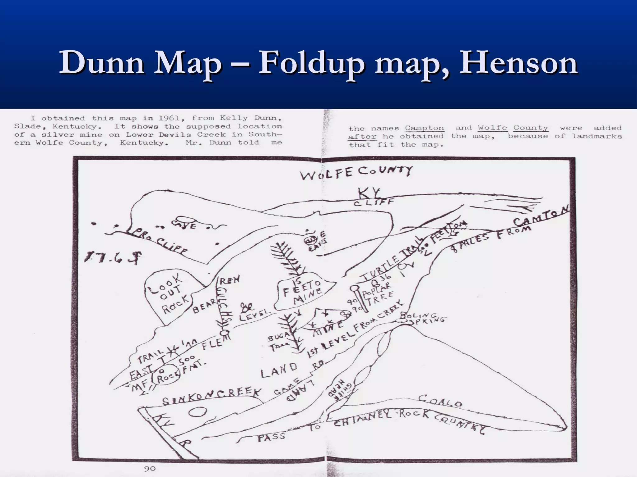 Dunn Map – Foldup map, Henson




         © TIMOTHY D. BELCHER
 