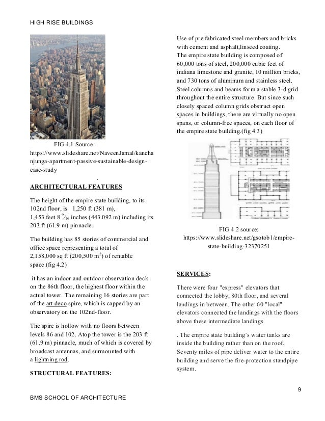 high rise buildings case study