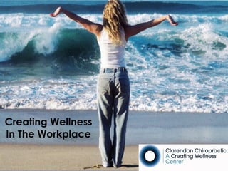 Creating Wellness In The Workplace Presented by Debra   Cassera 
