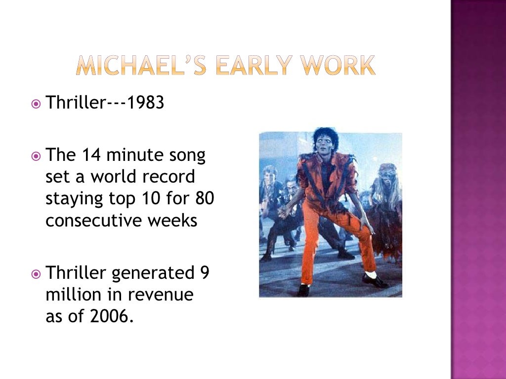 Revised michael jackson presentation