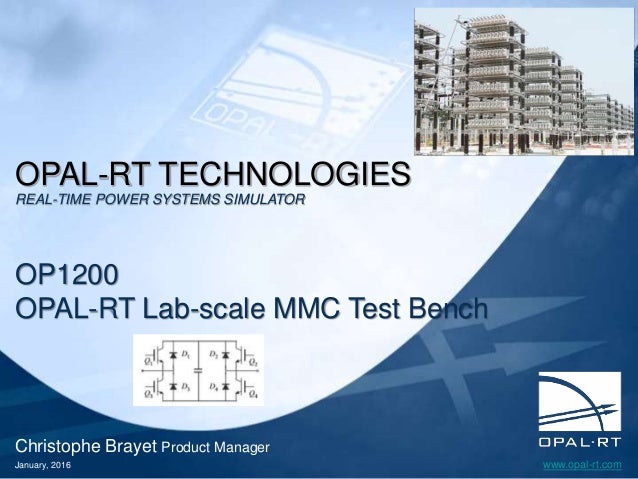 Lab Scale Mmc Test Bench