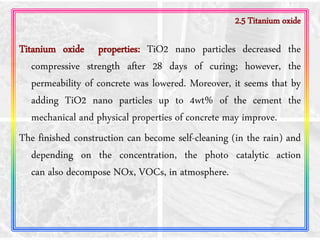 Nano Concrete | PPTX