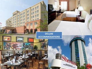 DELUXE ACCOMMODATIONS  