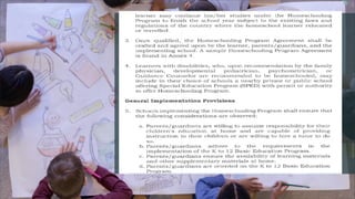 REVISED POLICY GUIDELINES ON HOMESCHOOLING PROGRAM [Autosaved].pptx