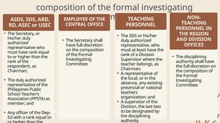 Comprehensive Guide to DepEd Administrative Case Procedures and ...