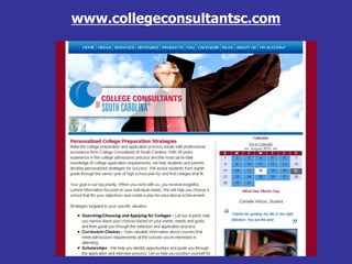 www.collegeconsultantsc.com
 