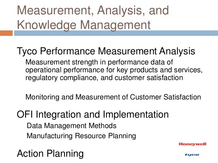 GBA Organizational Theory Honeywell FM&T