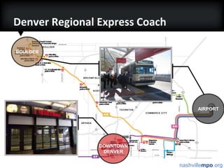 Regional Commuter Rail Corridors