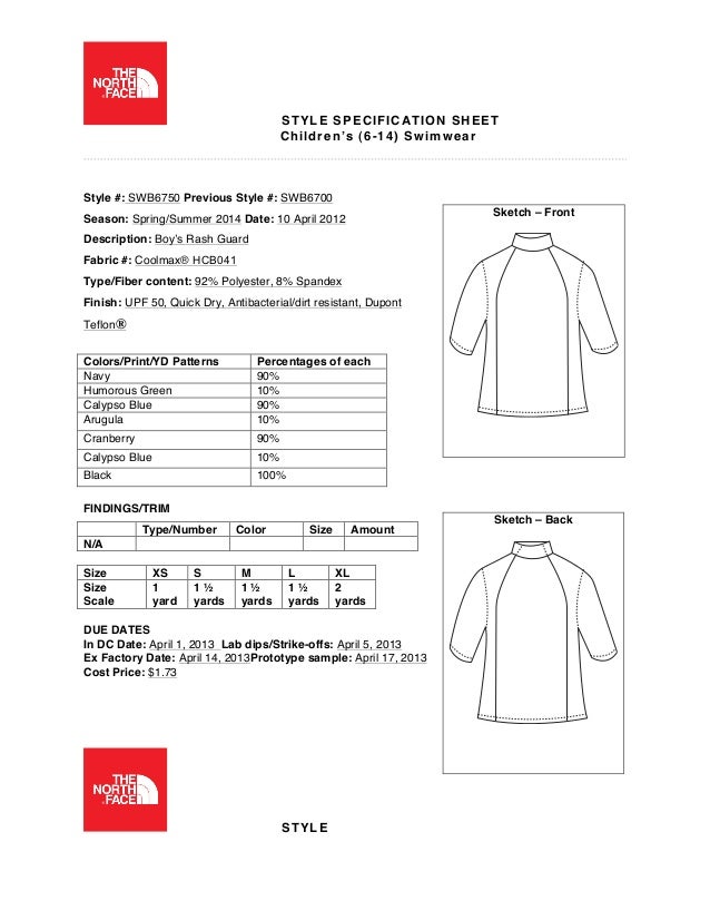The North Face Style Number