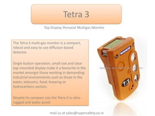 Portable Gas Detector | PPTX