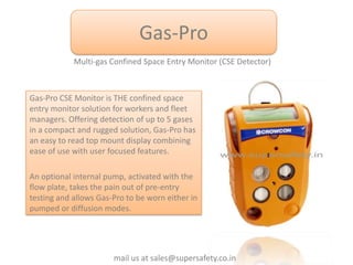 Portable Gas Detector | PPTX