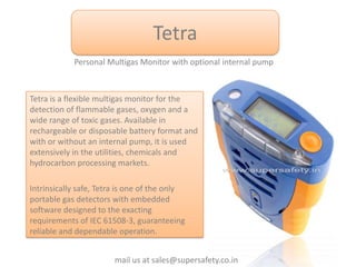 Portable Gas Detector | PPTX