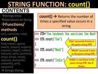 python string isalpha() function askpython Images... Revised Revised STRINGRevised STRINGRevised STRING | PDF