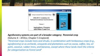 Revised Tier 1 carbon stock change factors for agroforestry: A critical step for improved MRV and national GHG reporting