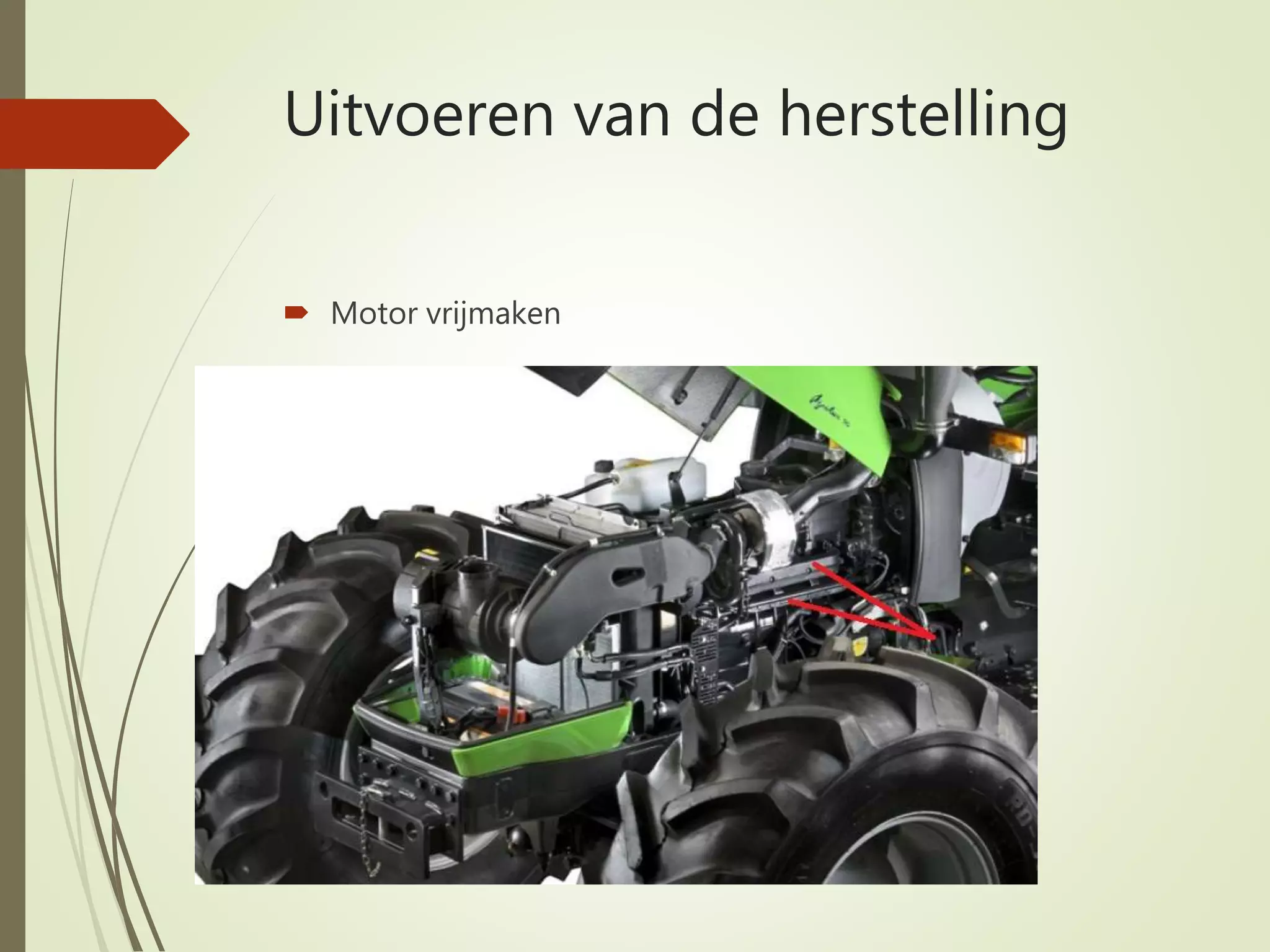 Reviseren van een dieselmotor PPT