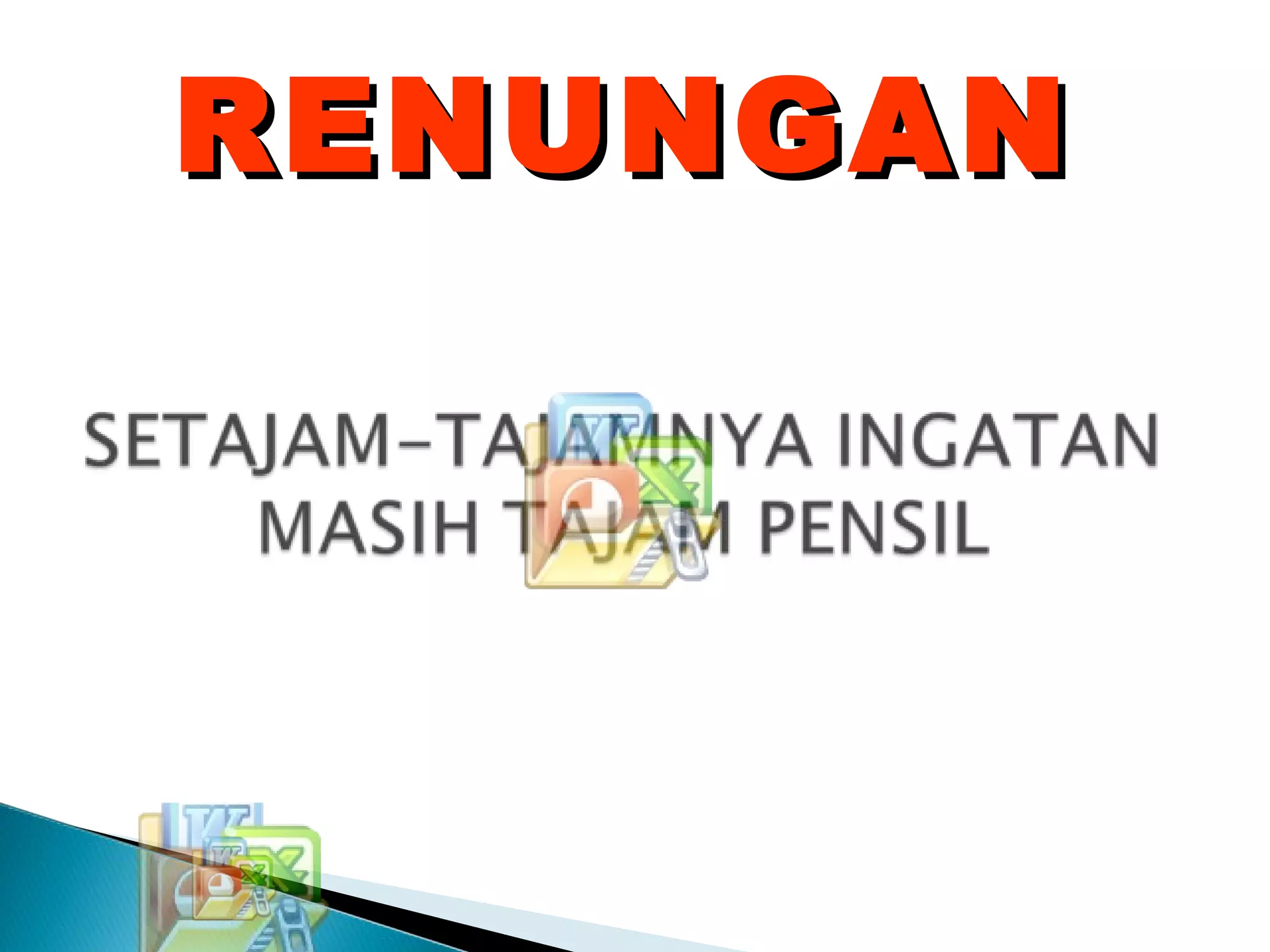 RENUNGANRENUNGAN
 