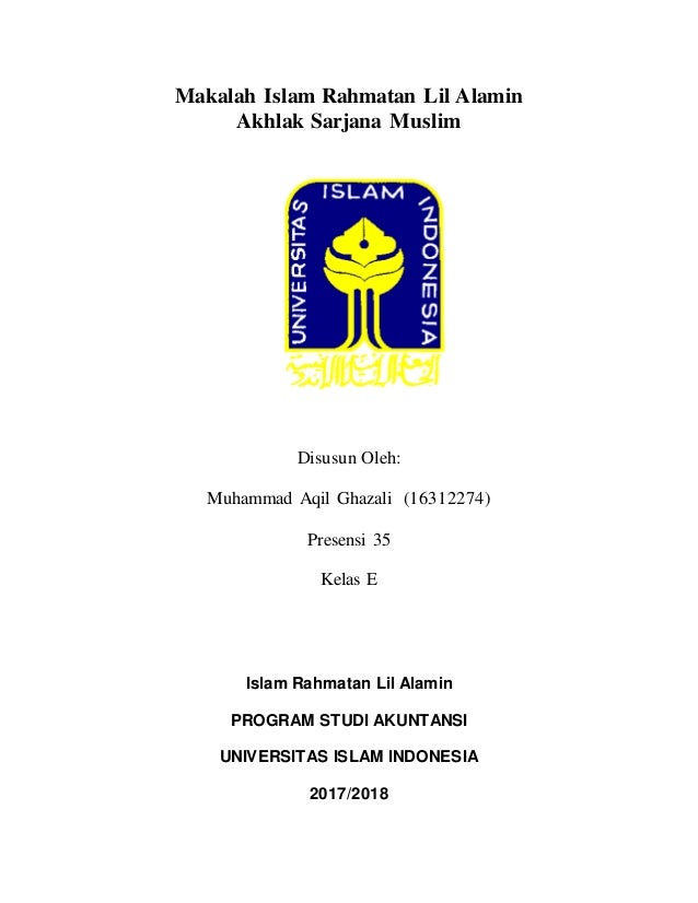 Daftar Pustaka Makalah Akhlak Sarjana Muslim