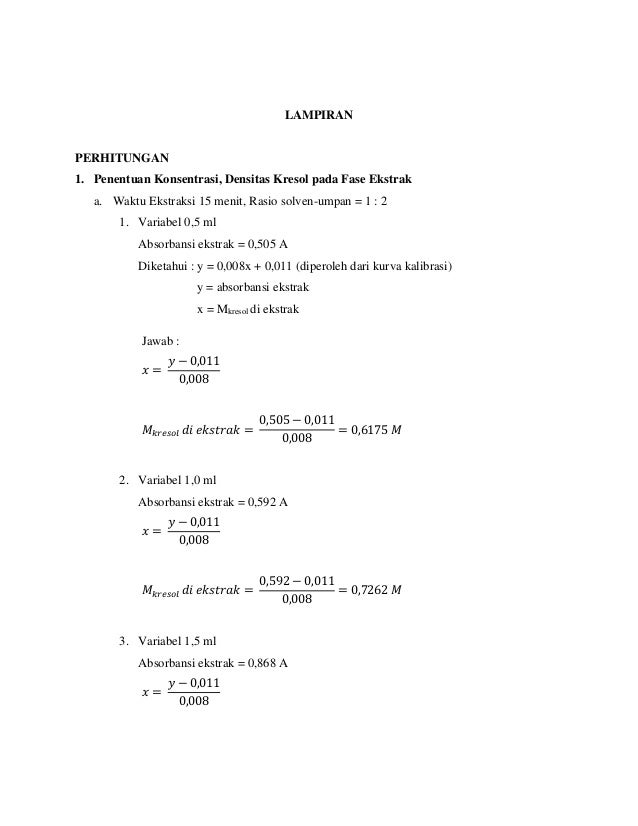 Laporan Ekstrasi Cair Cair