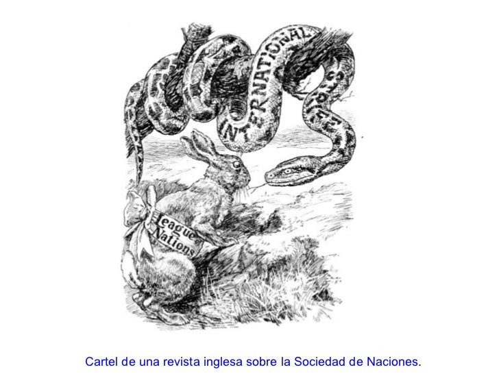 Resultado de imagen de sociedad de naciones caricatura