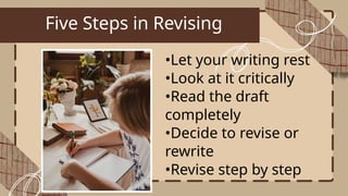 Examples Of Revision In Writing Mastering the Revision Process for Creative Nonfiction Writing | PPTX