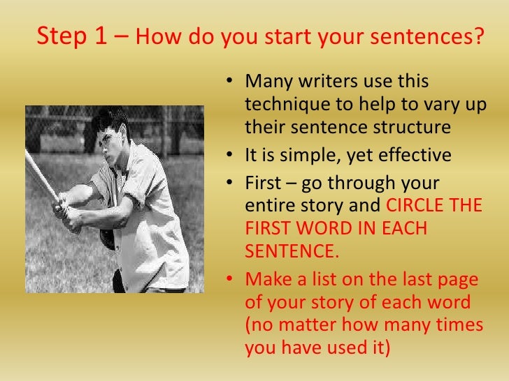 Revising your flashback narrative story