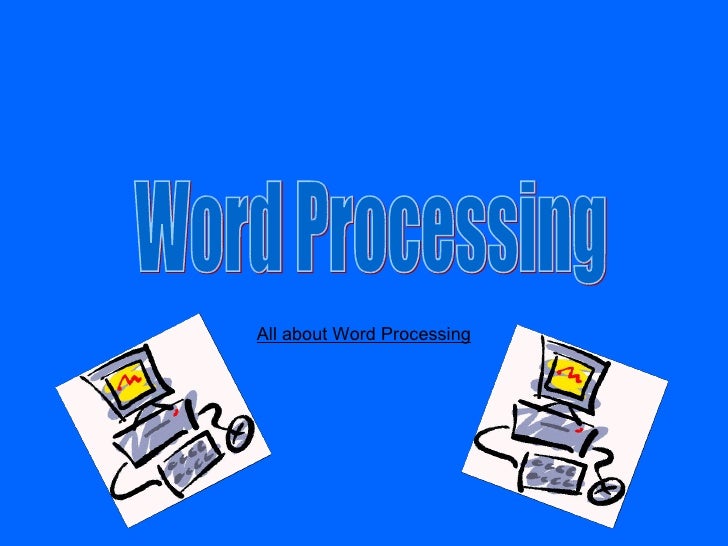 word processing