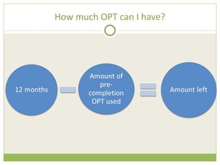 OPT Training | PPT