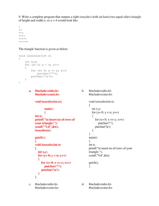 Revision1schema C programming | PDF