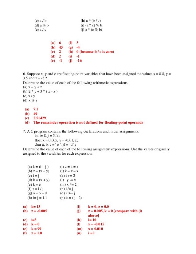 Revision1schema C Programming