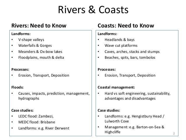 As geography revision notes