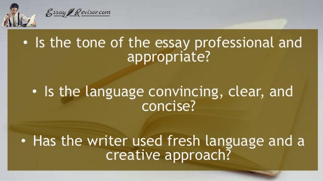 Essay reviser