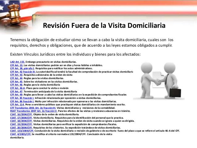 Revision domiciliaria