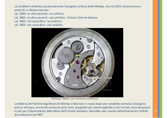 Revisione molnija-tasca-calibro 3602- master esito lavoro