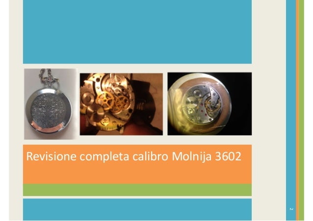 Revisione molnija-tasca-calibro 3602- master esito lavoro