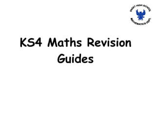 KS4 Maths Revision Guides 