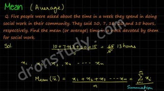 Statistics