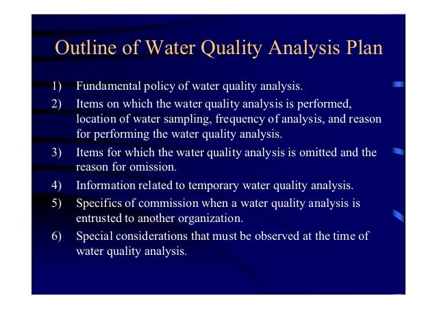 drinking water quality standards pdf