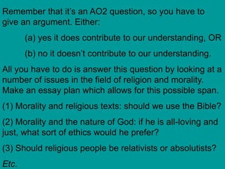 Sign Saying Just Ao2 Revision Situation Ethics | PPTX